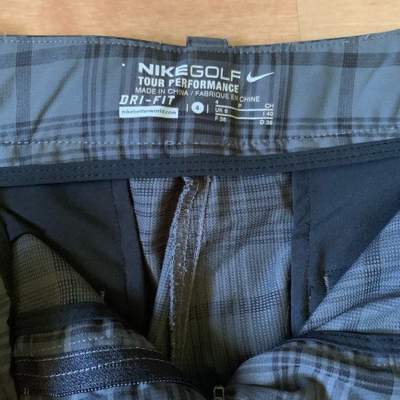 Nike Golf plaid shorts size 4 - Picture 3 of 3